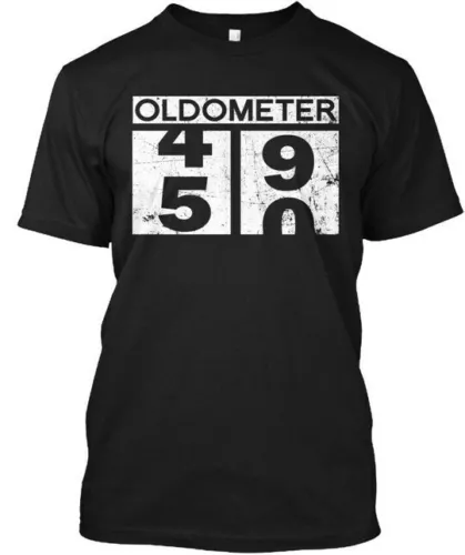 Oldometer 50th Birthday Gift Funny - 49 T-Shirt Size S to 4XL