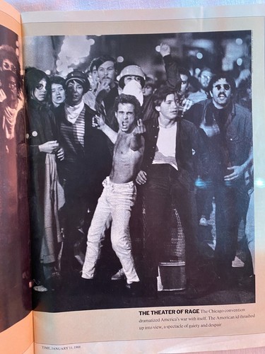 Time Magazine - January 11, 1988 - "1968 The Year That Shaped a Generation" - Picture 3 of 11