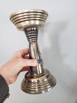 White Barn Candle Company, Silver Plated Large Candle Holder