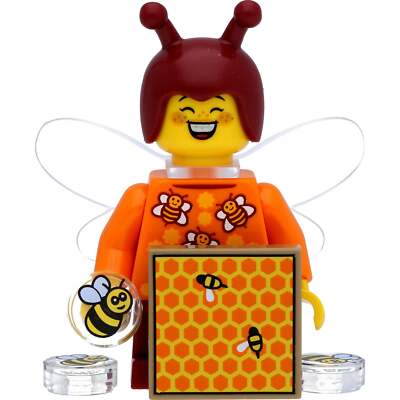 LEGO BAM Minifigur Mädchen im Bienen-Kostüm