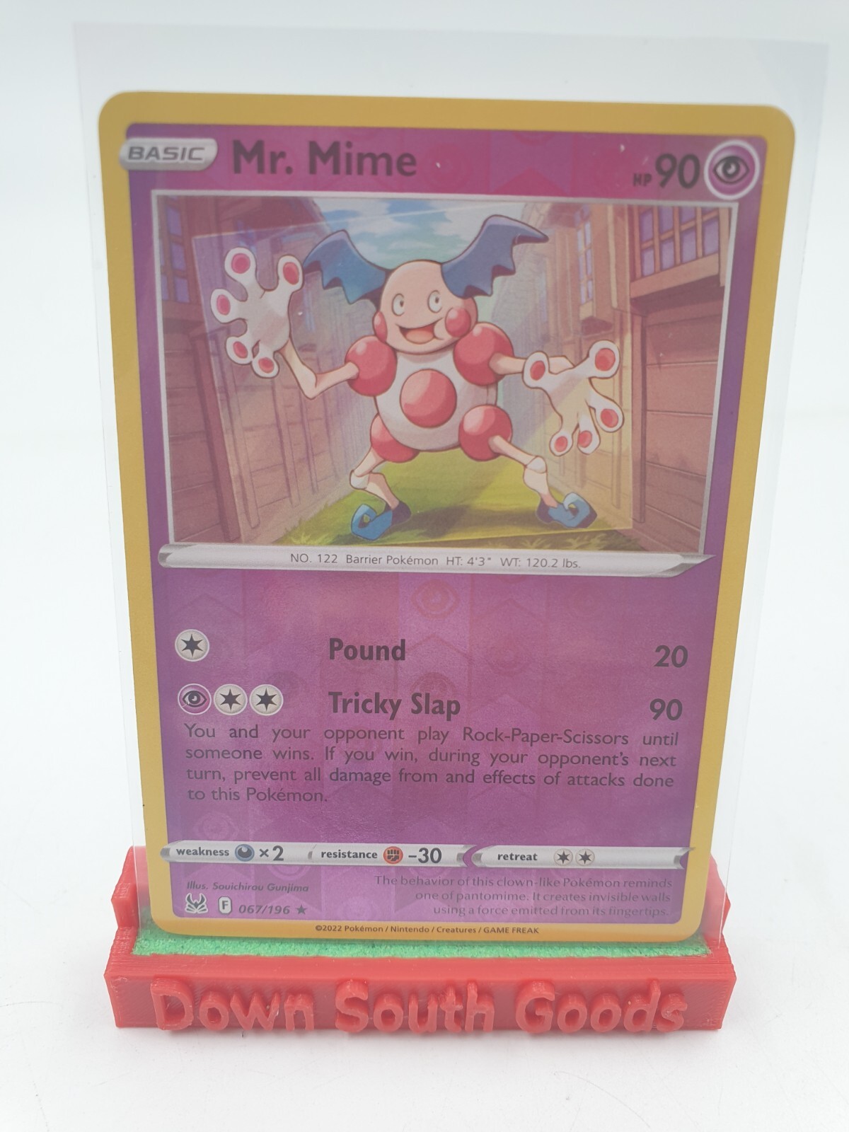 Pokemon TCG Card Mr. Mime 067/196 Lost Origins REVERSE Holo Rare | eBay ...