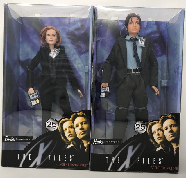 x files barbie 25th anniversary