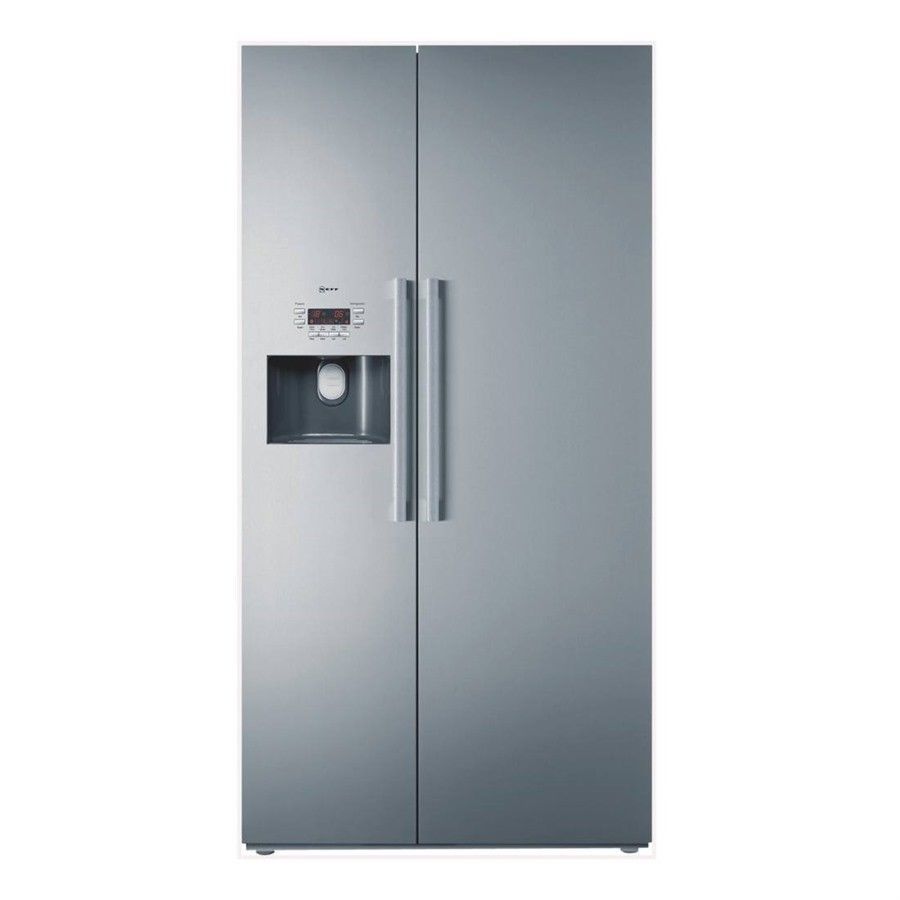 New NEFF KA3902I20G N50 91cm Frost Free American Fridge Freezer Stainless Steel