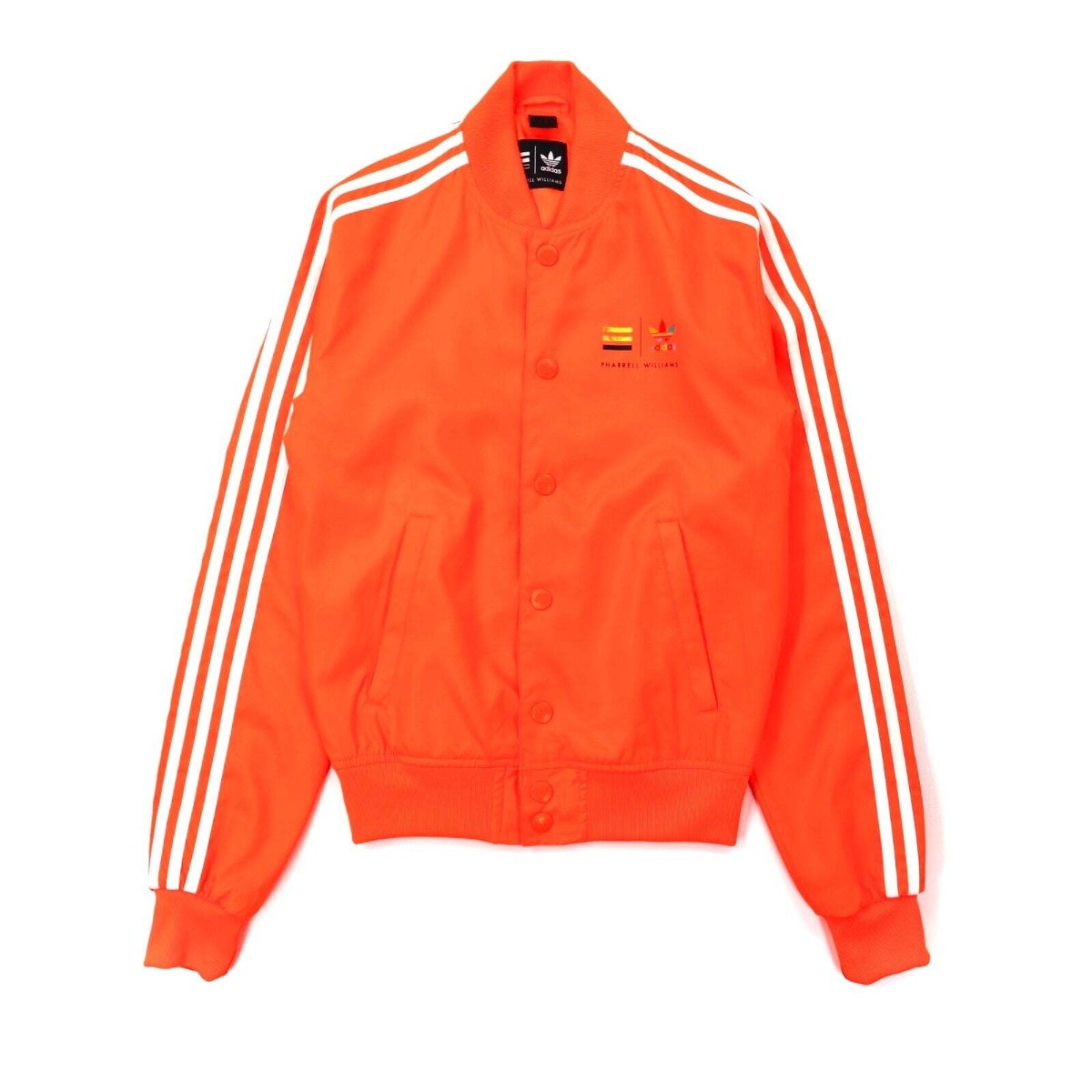 adidas originals × PHARRELL WILLIAMS Track Jacket XS Orange adidas originals × PHARRELL WILLIAMS Track Jacket XS Orange