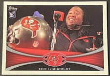 2012 Topps #21 ERIC LEGRAND RC Tampa Bay Buccaneers Rookie