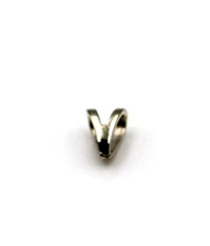 Kaedesigns New Genuine 9ct White Gold 5mm Bail Rabbit Ears Polished