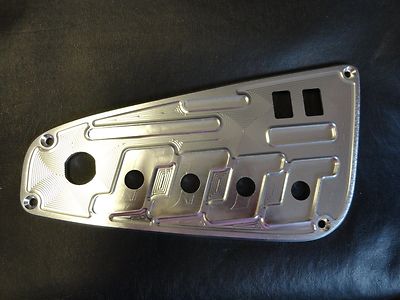 MASTERCRAFT BILLET BLANK ALUMINUM IGNITION AND SWITCH PANEL STARBOARD BOAT