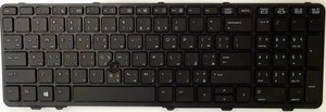 HP Notebook Keyboard 650 G1 / 655 G1 738697-171 Arab
