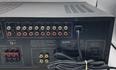 VINTAGE TEAC AG-V6200 AUDIO/VIDEO SURROUND RECIEVER Read