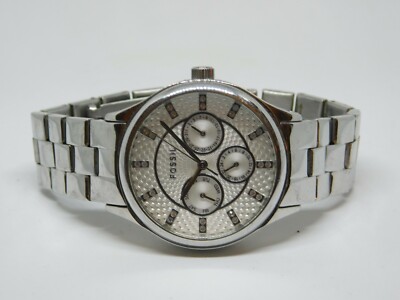 Fossil BQ1560 All Stainless Steel 