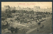 Ansichtskarte Barcelona Plaza de Cataluna - 0...
