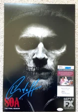 CHARLIE HUNNAM SIGNED SONS OF ANARCHY 12X18 TV POSTER PHOTO SOA JAX TELLER JSA !