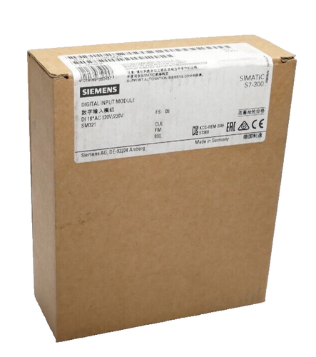 Siemens SIMATIC S7-300 Digital Input Module | FS:05 | 6ES7321-1FH00-0AA0