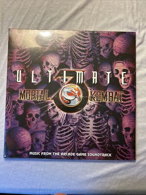 New Ultimate Mortal Kombat 3 III OST Purple Skeleton Explosion Vinyl LP/600