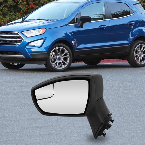 Left Manual Folding Mirror For 2018-2022 Ford EcoSport Driver Side - Picture 4 of 17