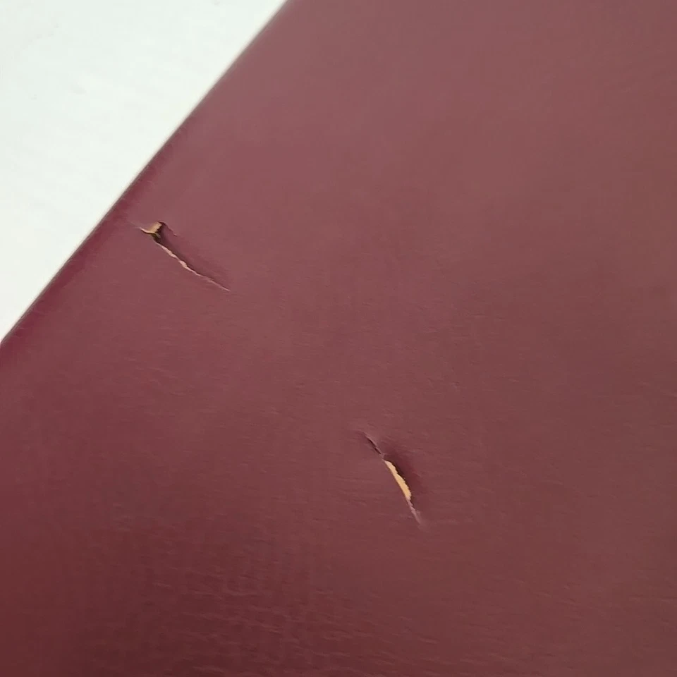 Par de parasoles usados Borgoña granate 81-93 Dodge D150 D250 D350 Ramcharger OEM Foto 2 de 3