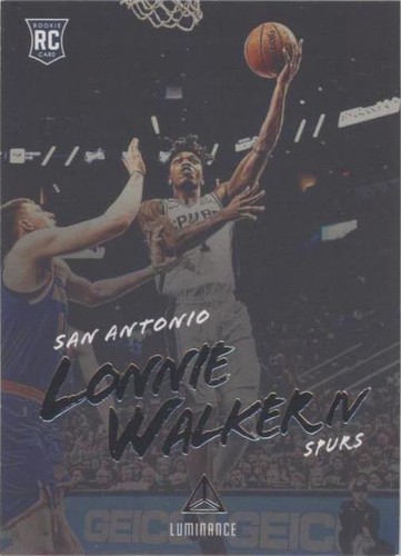 2018 National Treasures LONNIE WALKER IV #117 RPA Rookie Rc /99