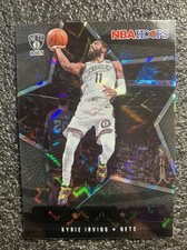 2020-21 NBA Hoops Lights Camera Action Purple Explosion #25 Kyrie Irving  Nets