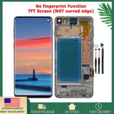 LCD Display Touch Screen Digitizer Silver Replacement For Samsung S10 G973 TFT