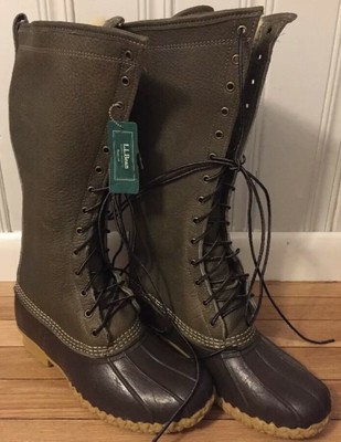 ll bean 16 inch boots shearling lined