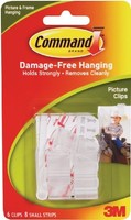 3m Picture Clips,clear, 6-clip, New, Free Shipping on sale 3m Picture Clips,clear, 6-clip, New, Free Shipping on sale