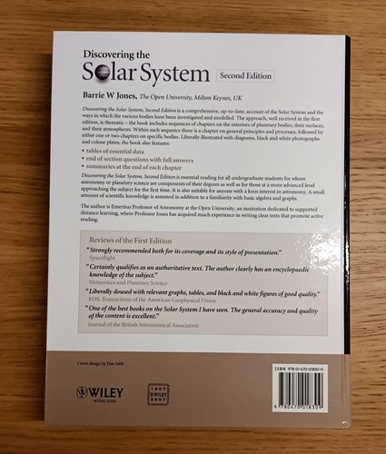 DISCOVERING THE SOLAR SYSTEM - 2ND EDITION by Barrie W Jones - Imagen 3 de 6