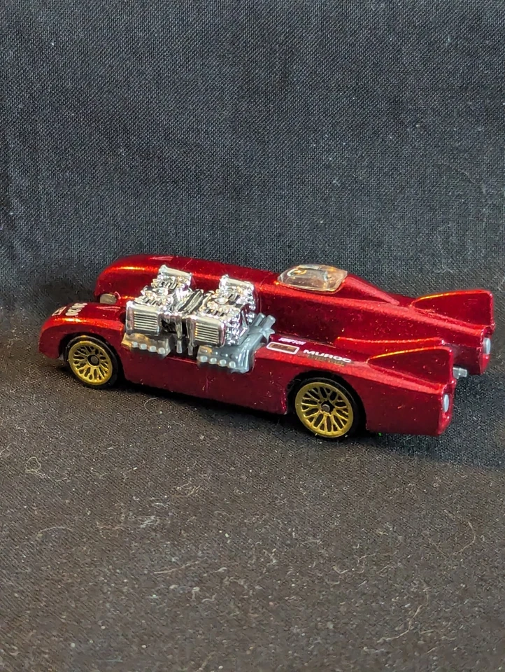 Hot Wheels Double Vision 1998 First Editions Die Cast 1:64 vermelho 1997 - Imagem 2 de 4