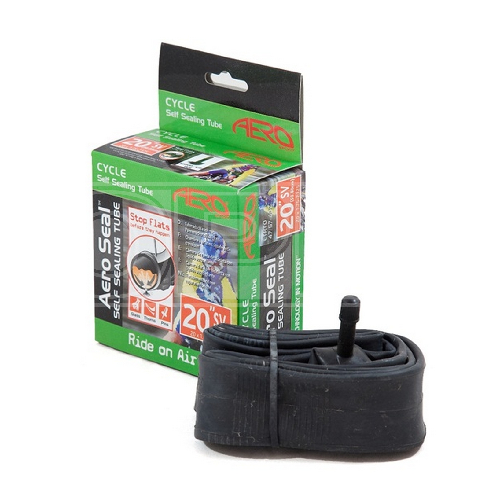 Cycle Self Seal Schrader Valve Inner Tube - 20 Inch - Aero Sport STUS20