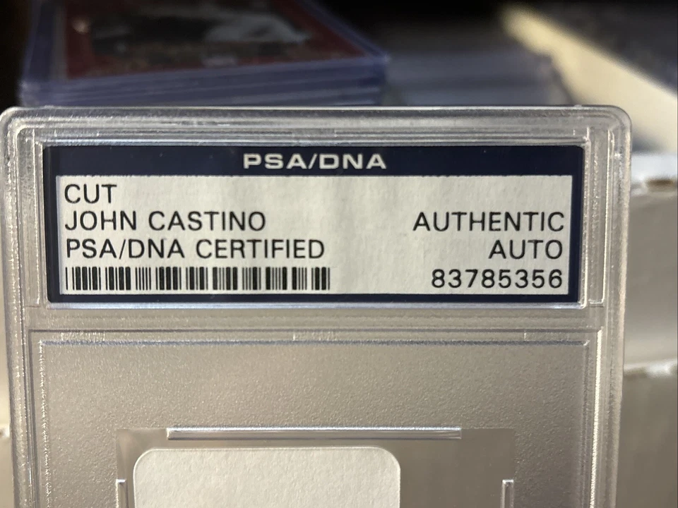 John Castino Cut Signature Auto Signed Autograph PSA/DNA Certified Twins Legend - Image 3 of 4