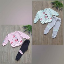 -80% Rabat Kinder Mädchen Frühling Jogginganzug Pullover Hosen Sweatshirt