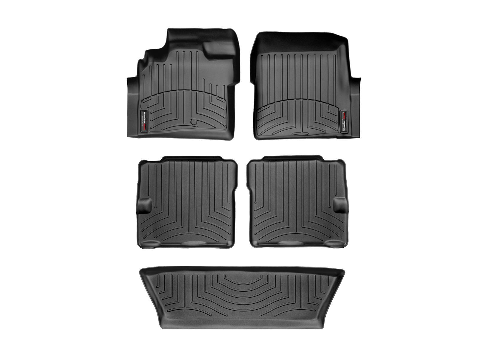 WeatherTech FloorLiner Mats for Chrysler Pacifica 20042008 Black