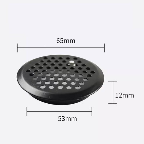 10Pcs Stainless Steel Round Wardrobe Cupboard Cabinet Air Soffit Vent Cover Mesh - Picture 35 of 35