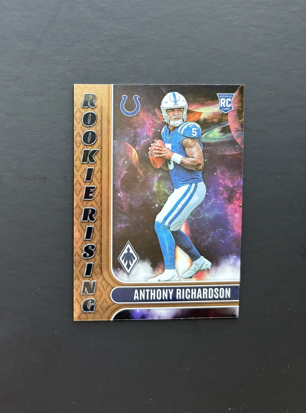 2023 Panini Phoenix ANTHONY RICHARDSON Bronze Rookie Rising RC #'d /50 Colts SP