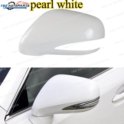 Pearl White Driver Side Mirror Cover for for Lexus ES240 ES250 ES350 2009-2012