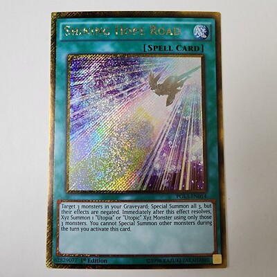Shining Hope Road - PGL3-EN014 - Gold Secret Rare - NM/VLP - 1st - Yugioh
