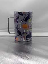 Halloween Aluminum 17oz Coffee Mug Cats - Spells and Potions 