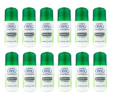 OBAO GARNIER DEODORANT BAMBOO / BAMBU FOR WOMEN, 2.3 OZ (12 PACK) EXP 05/26