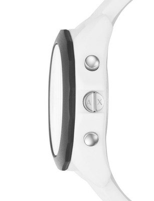 Armani Exchange AXT1000 Connected Hybrid Unisex White Band Smart