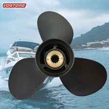 10 3/8 x 14  Aluminum Boat Propeller For Mercury Prop 48-816706A45, 25-70HP