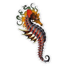 Seahorse Sticker Decal