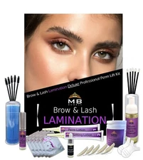 Eyelash Perm Kit & Brow Lift Kits with Keratin Serum 5 min. Packs or Handy Tubes
