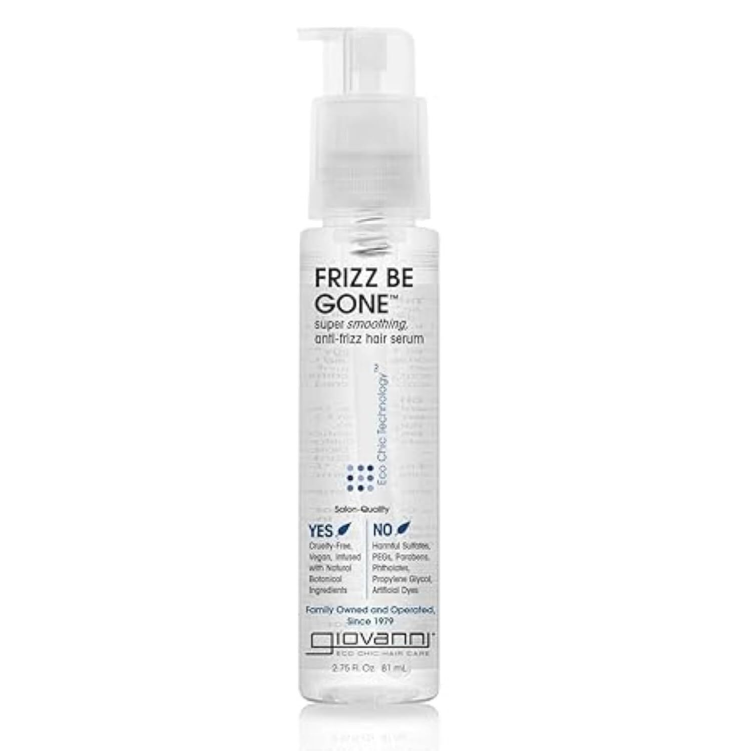 Сыворотка для волос Giovanni Frizz Be Gone Anti-Frizz Hair Serum 1 по 275 унции 3590₽