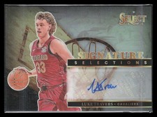 Luke Travers 2024-25 Panini Select #SS-TRV Signature Selections