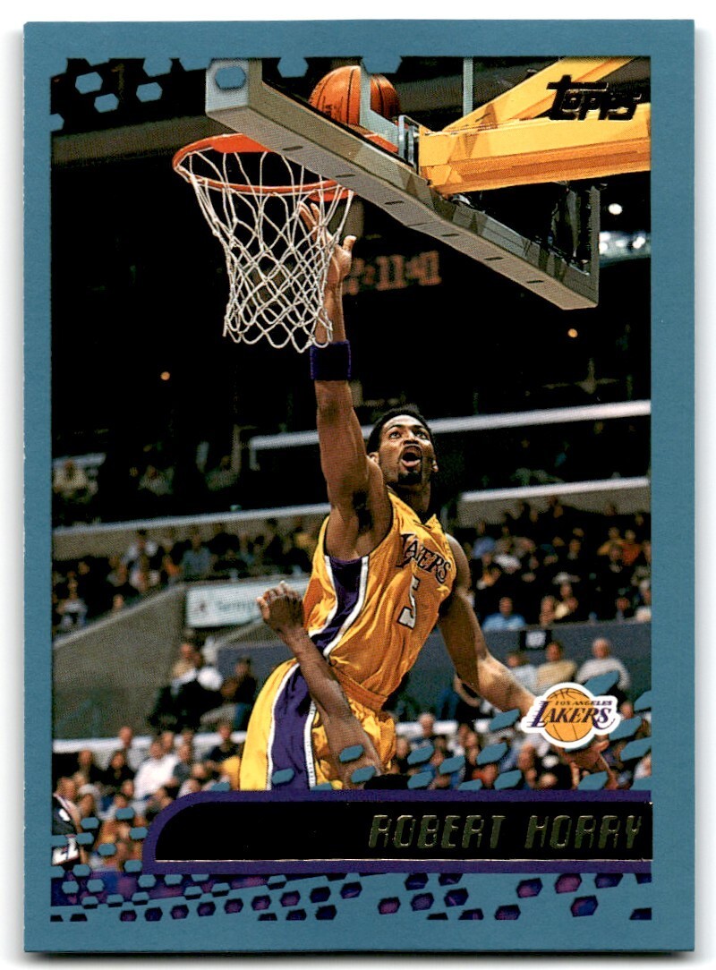 2001-02 Topps. Robert Horry A Basketball Cards #154
