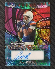 2025 Leaf Vivid Cam Coleman Shimmer 6/10 Refractor AUTO Rookie TEXAS #GA-CC1