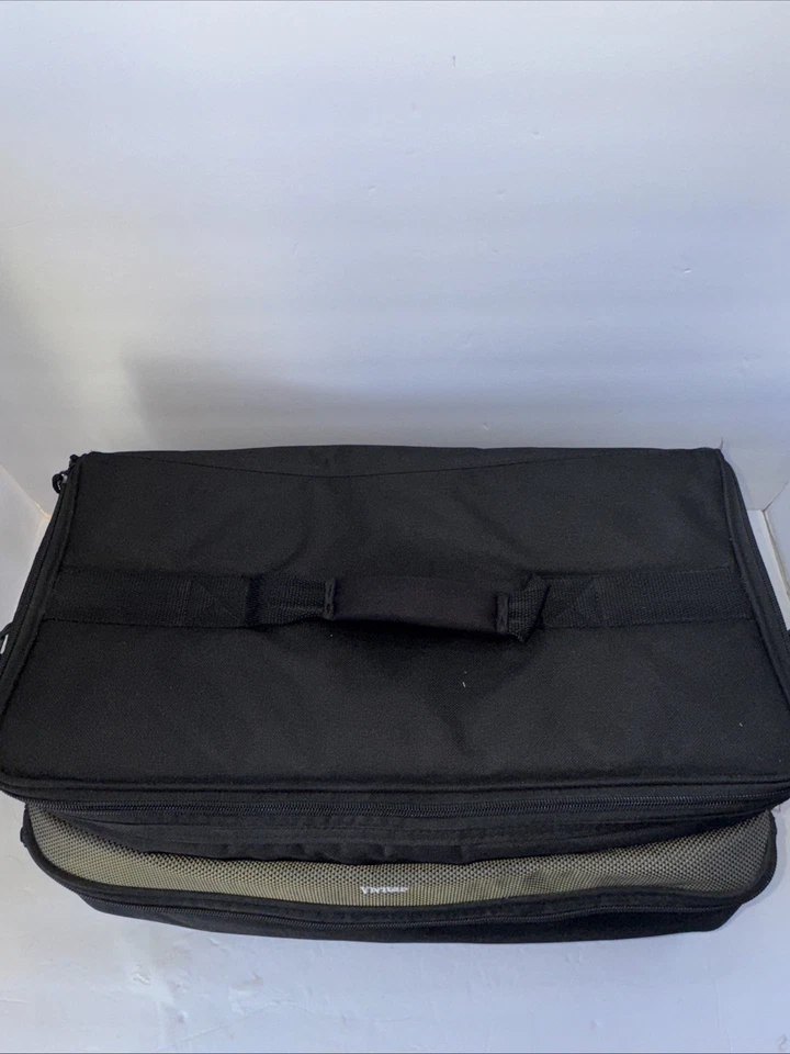 Bolso para cámara Vivitar XL negro con correa para el hombro correa ajustable 21”x12”x9 Foto 2 de 4