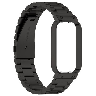 Dreifache Perle Stahl Armband Uhrenarmband für Smart Band 8 Active/Redmi Band 2