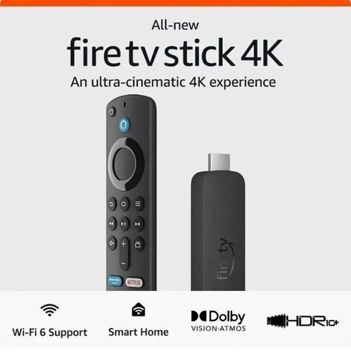Amazon Fire TV Stick 4K Ultra HD Streamer mit Alexa-Sprachfernbedienung - Picture 5 of 7