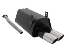 Novus Sportendschalldämpfer für BMW E36 Touring,(3/B) 2 x 76mm SR-Design