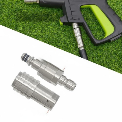 #ad Quick Connect Pressure Washer Coupler Anti Kink Auto Lock $22.69